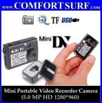 Mini Portable 5.0 MP HD 1280*960 Video Recorder Pinhole Camera